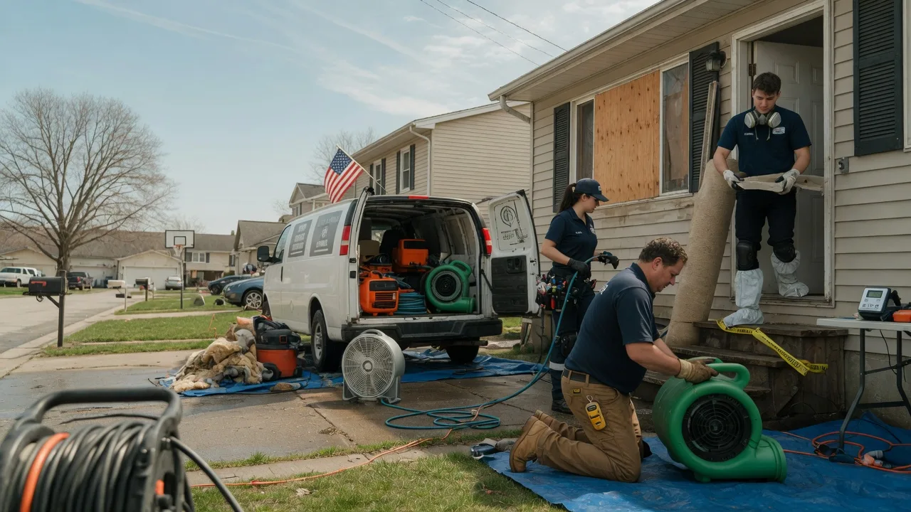 Water Damage Restoration in Hulbert, MI near me